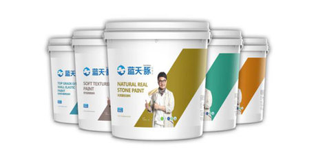 蓝天豚闪亮登陆2017广州建博会，绿色涂装材料引领行业新潮流